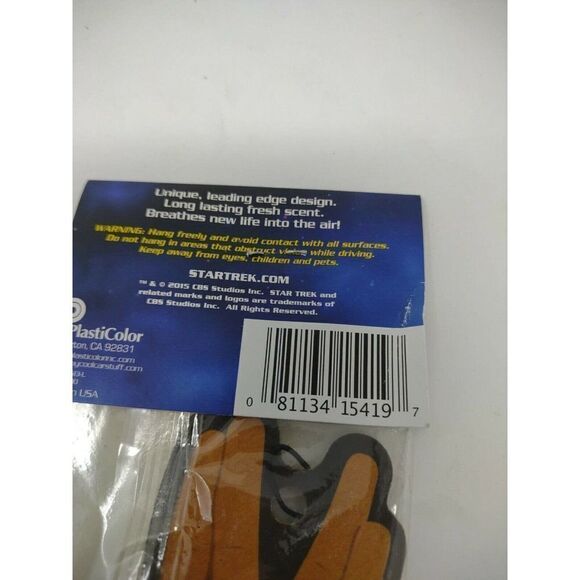 LootCrate July 2015 Exclusive Star Trek Vulcan Salute Air Freshener [New] - Picture 4 of 5